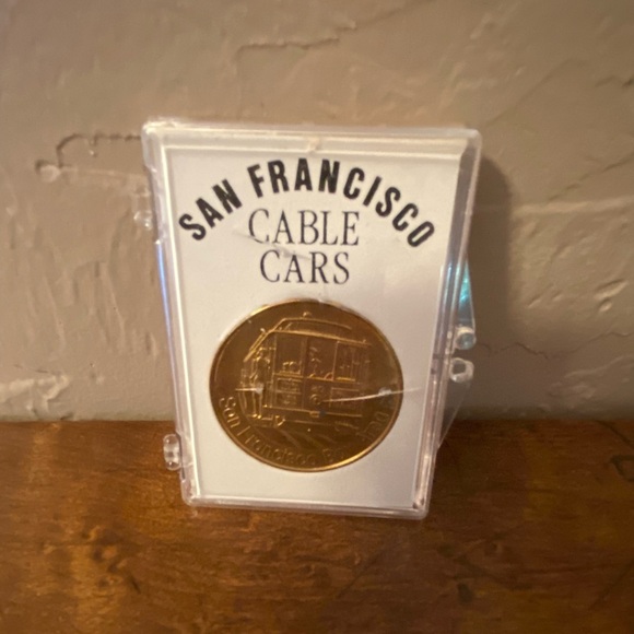 Commemorative Coin San Francisco Bay California Series Cable Car Coin - Picture 2 of 7